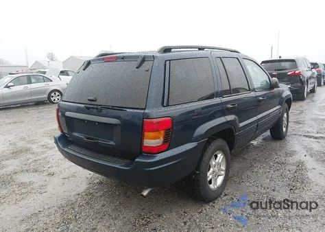 2002 Jeep Grand Cherokee Laredo z USA, uszkodzony, nr VIN 1J4GW48S62C263924